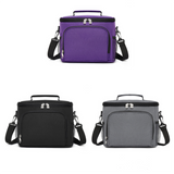 Personalized Leakproof Cooler Lunch Box with Adjustable Shoulder Strap, Reusable Thermal Bag for Work, Office & Picnic