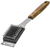 Personalized Grill Brush and Scraper for Barbecue, Cusotm Grill Brush for Outdoor Grill with Extended, BBQ Grill Brush for Any Grill