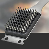 Personalized Grill Brush and Scraper for Barbecue, Cusotm Grill Brush for Outdoor Grill with Extended, BBQ Grill Brush for Any Grill