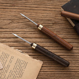 Personalized 2X Wooden Puerh Tea Knife & Ice Pick – Dual Tool for Breaking Tea Cake, Brick, or Ice