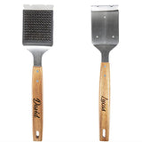 Personalized Grill Brush and Scraper for Barbecue, Cusotm Grill Brush for Outdoor Grill with Extended, BBQ Grill Brush for Any Grill