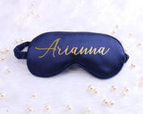 Personalized Satin Sleep Mask with Gift Box Your Name