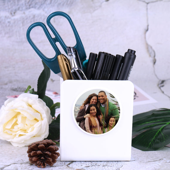 Personalized Pencil Holder with Your Photo Mother's Gift
