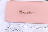Personalized Women's PU Purse Wallet with Your Name