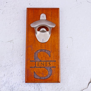 Personalized Wall-mounted Bottle Opener Board Fridge Magnet