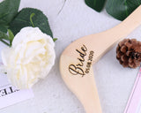 Personalized Wedding Dress Hanger Engraved Wood Gift