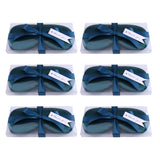 6-Pack Satin Sleep Masks with Gift Box Ribbon Tag Bridesmaid Gifts