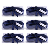 6-Pack Satin Sleep Masks with Gift Box Ribbon Tag Bridesmaid Gifts