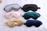 6-Pack Satin Sleep Masks with Gift Box Ribbon Tag Bridesmaid Gifts