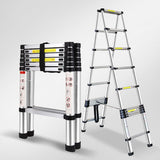 Multi-Purpose Aluminum Stepping Ladders Light-weight Foldable