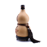 Natural Dried Gourd Water Bottle with Lid Hollow Calabash