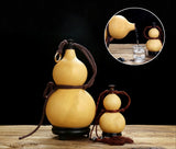 Natural Dried Gourd Water Bottle with Lid Hollow Calabash