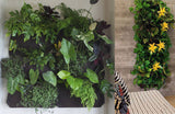Felt Garden Vertical Planter Multi-Pocket Hanging Herbs Flowers Housewarming Gift