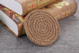 Hand-knitted Jute Twine Coaster Rope Coaster Wedding Decor (Set of 6)