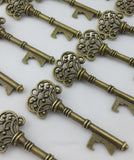 40x Skeleton Keys Wedding Favors Bottle Openers Vintage Bridal Shower Party Gifts