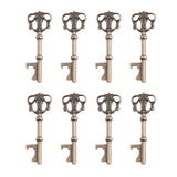 50x Wedding Favors Skeleton Keys Bottle Openers with Silver Candy Boxes Thank You Cards Groosmen Gifts
