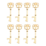 50x Wedding Favors Gold Skeleton Keys Bottle Openers with Escort Cards Bridal Shower Bachelorette Gifts