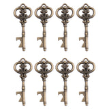 40x Rustic Bottle Openers Skeleton Keys Crown Shape Wedding Favors Bridesmaid Gifts