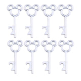 50x Wedding Favors Sets Vintage Silver Skeleton Keys Bottle Openers with Candy Boxes Escort Cards Groosmen Gifts