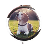 Personalized Compact Mirror, Your Photo or Text Logo, Holiday Gift for her Graudation