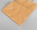 20x Kraft Paper Bags with Tags Ribbon Wedding Gift Favor Welcome Bags for Party Guests