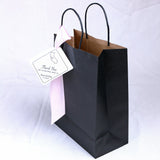 20x Kraft Paper Bags with Personalized Tags Ribbon Wedding Gift Favor Welcome Bags