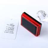 Wedding Tag Stamp, The key to happiness is Love and bottle opener, Self-Ink