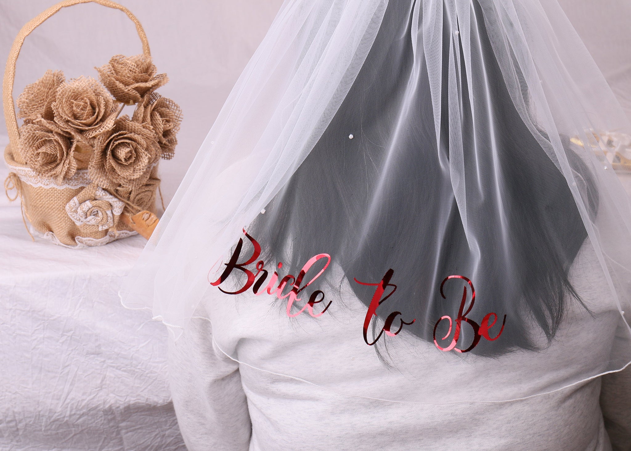 Personalized Bride To Be Veil for Bachelorette Hen Party, Your Name or  Custom Text, Future Mrs Favors Wedding Bridal Shower Decoration Bridal  Tribe Set – Wadbeev