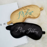 Personalized Sleep Eye Mask, Bridesmaid Gift Hen Party Bachelorette  Favors Birthday Gift