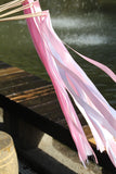Pink Ribbon Wand Wedding Ceremony Decor Photo Prop