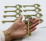 Heavy Duty Vintage Skeleton Key Shaped Bottle Opener (SKU1452)